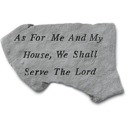 Kay Berry- Inc. 68720 As For Me And My House - Memorial - 15.75 Inches X 11 Inches